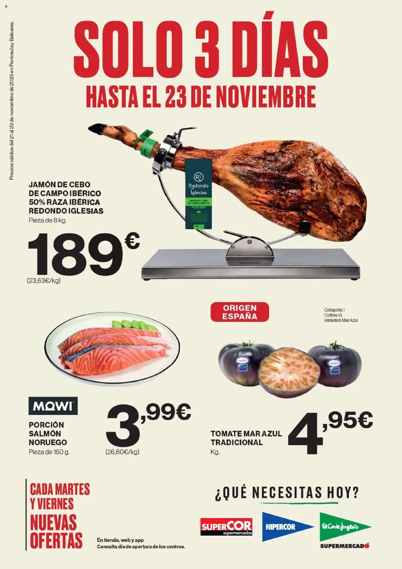 Vista previa las ofertas de la tienda El Corte Inglés - Catálogo desde el 20/11/2025 