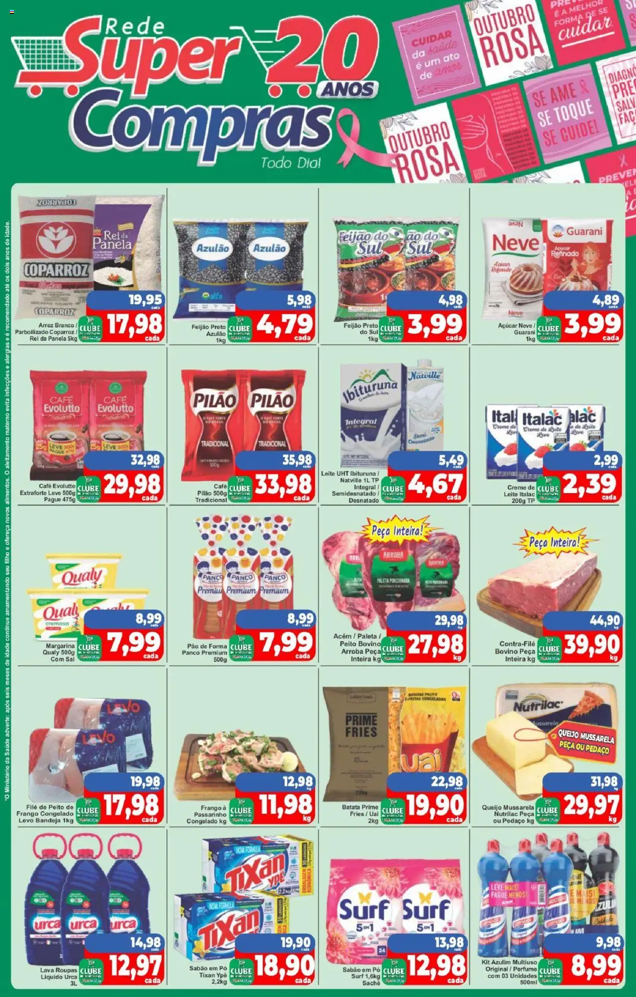 Rede Super Compras folheto "Ofertas da semana" válido a partir de 13/10/2025 - número de página 1