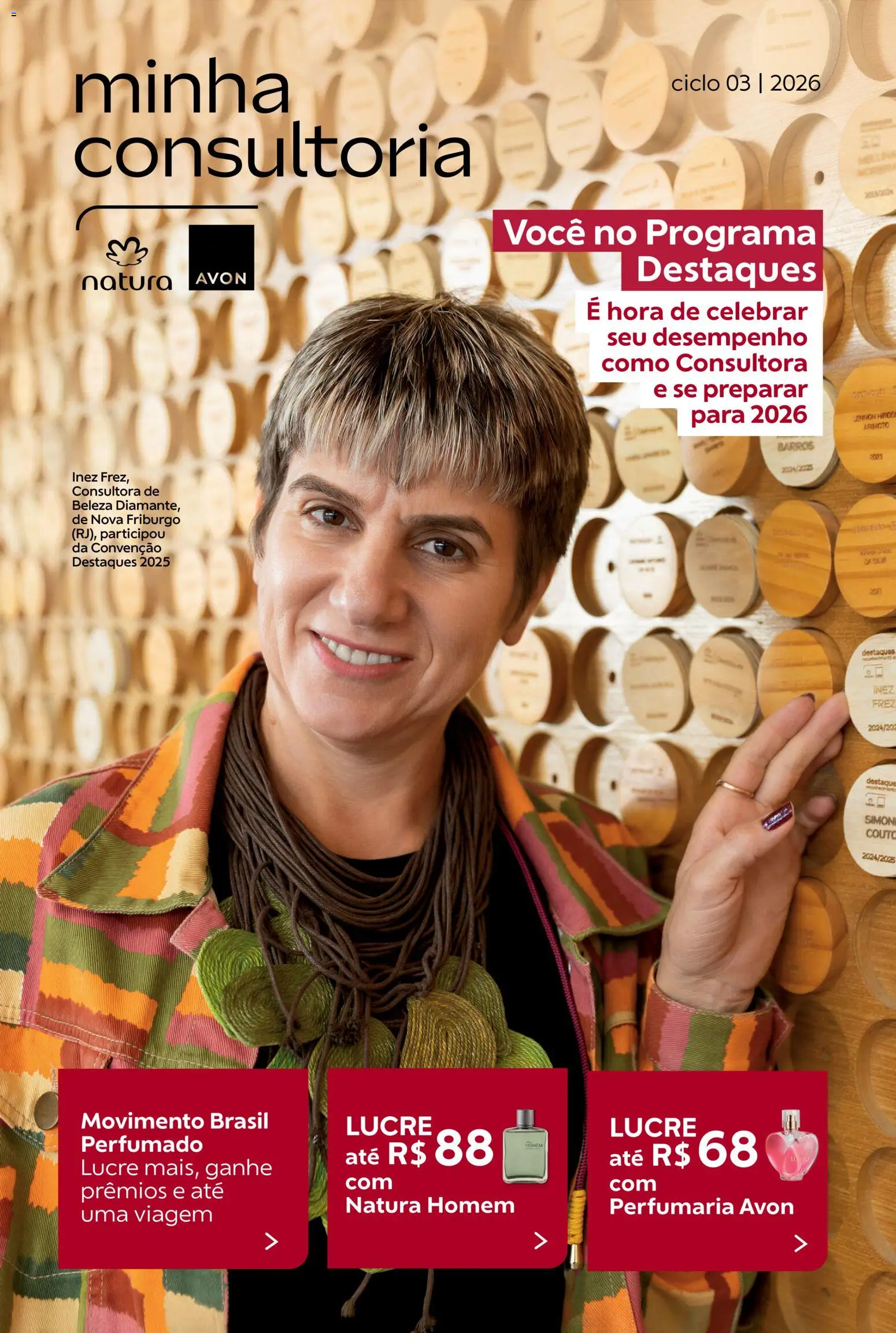 Pré-Visualização do folheto "Campanha 03: Minha Consultoria" da loja Avon válido a partir de 15/01/2026