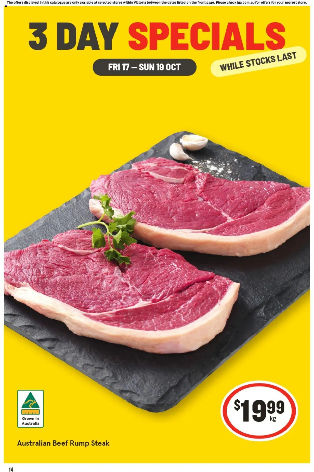 IGA catalogue valid from 17/10/2025 - page 1