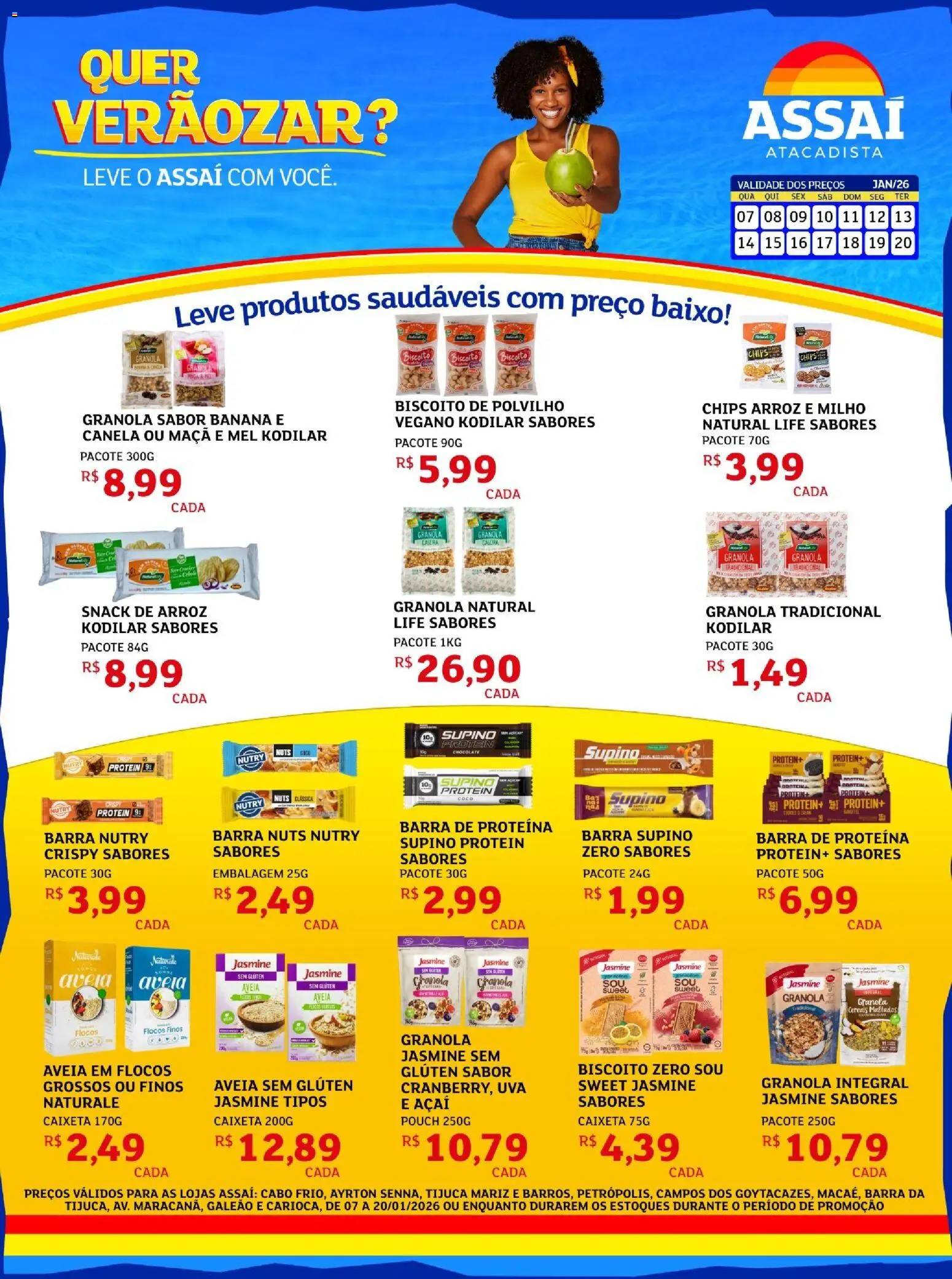 Pré-Visualização do folheto "Encarte - RJ" da loja Assaí Atacadista válido a partir de 07/01/2026