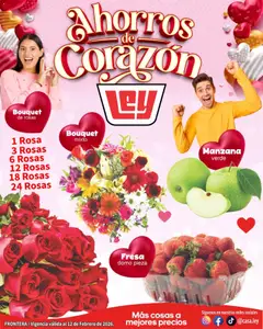 Vista previa las ofertas de la tienda Casa Ley - Folleto Ahorros de Corazón frontera desde el 03/02/2026 