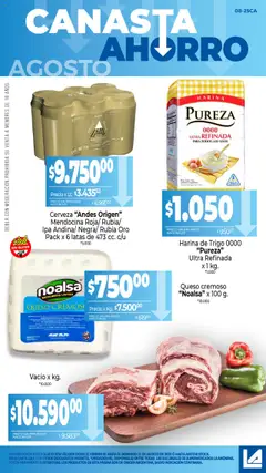 Vista previa del folleto de la tienda La Anonima válido desde el 01/08/2025 
