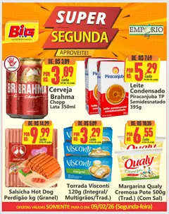 Pré-Visualização do folheto "Ofertas do Dia" da loja Big Supermercados válido a partir de 09/02/2026