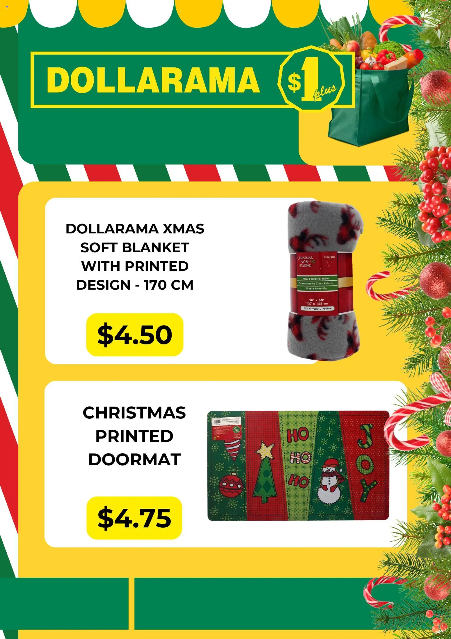 Preview of leaflet Flyer / circulaire from shop Dollarama is valid from Nov 28, 2025 - Couverture