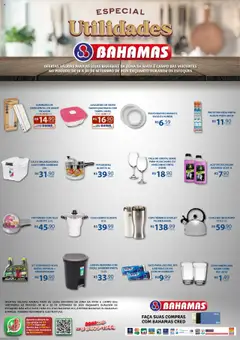 Pré-Visualização do folheto "Ofertas Especial Utilidades" da loja Bahamas Supermercados válido a partir de 16/09/2025