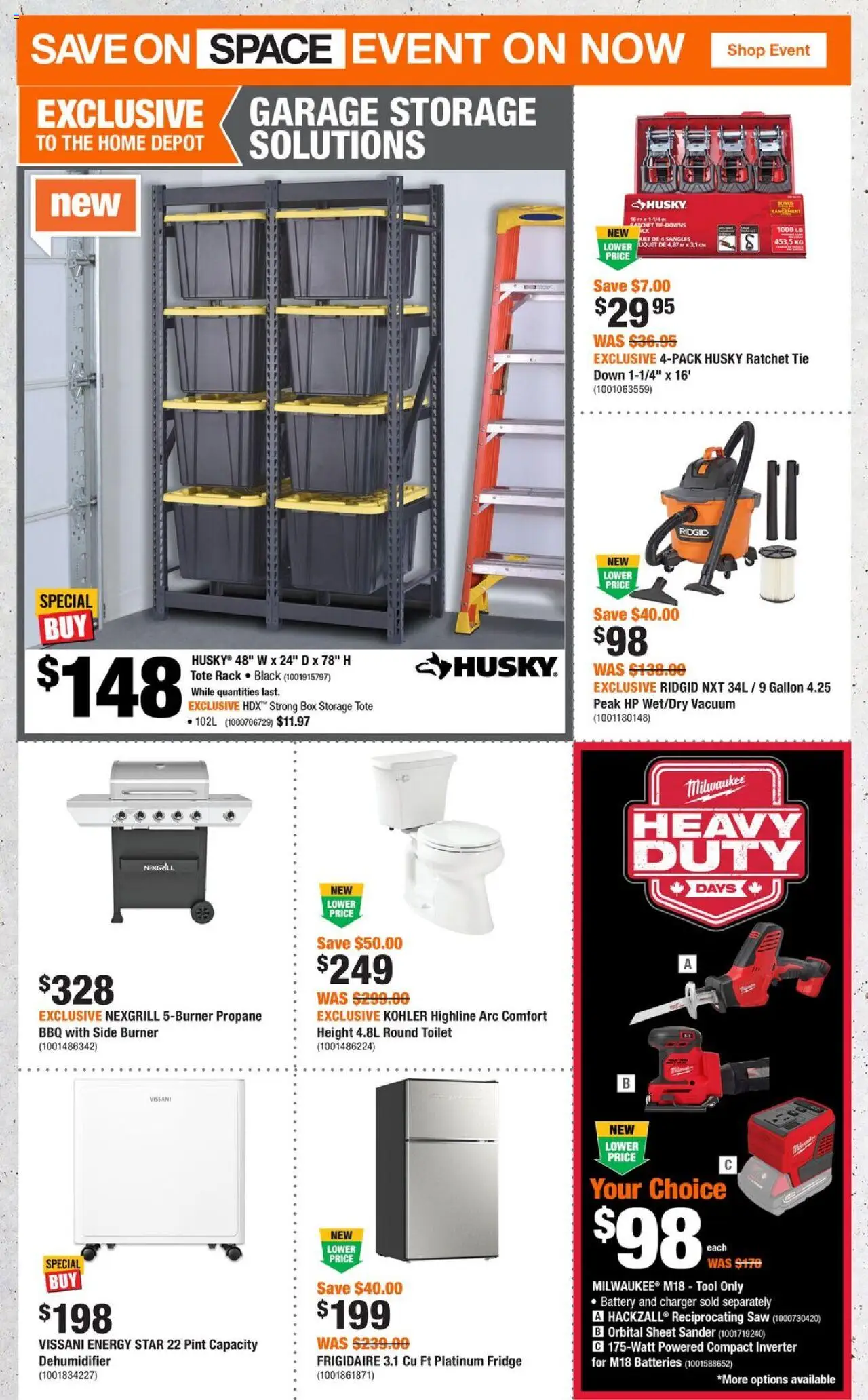 Home Depot flyer valid from Aug 14, 2025 - page number 1