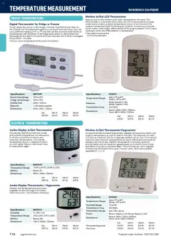 Preview of catalogue Engineering & Scientific Catalogue 2025/2026 from shop Jaycar valid 09/07/2025 | Page: 116