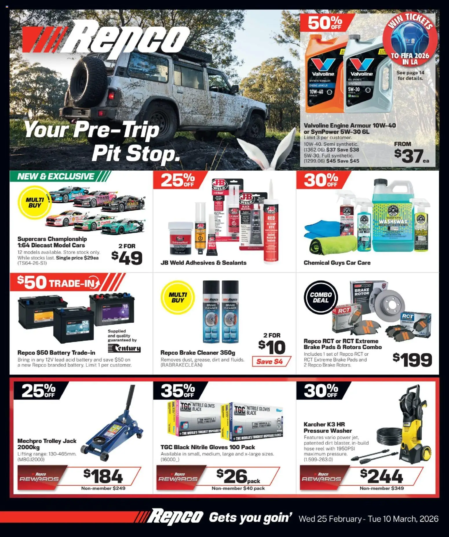 Preview of catalogue Catalogue from shop Repco valid 25/02/2026