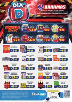 Pré-Visualização do folheto "Bahamas Supermercados ofertas Dia D" da loja Bahamas Supermercados válido a partir de 15/04/2026