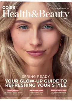 Preview of catalogue Spring 2025 from shop Coles valid 07/10/2025