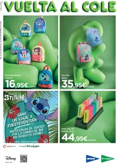 Vista previa las ofertas de la tienda El Corte Inglés - Catálogo Vuelta al Cole desde el 21/08/2025 