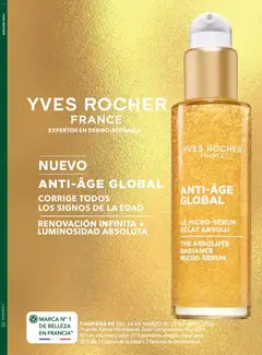 Vista previa las ofertas de la tienda Yves Rocher - Yves Rocher campaña 5 2026 desde el 24/03/2026 