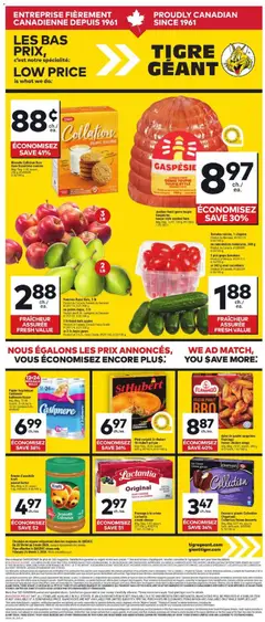 Preview of leaflet Weekly flyer / circulaire from shop Giant Tiger is valid from Feb 25, 2026