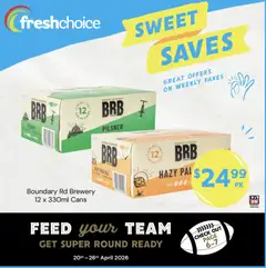 Preview of catalogue FreshChoice catalogue from shop FreshChoice valid 20 Apr 2026
