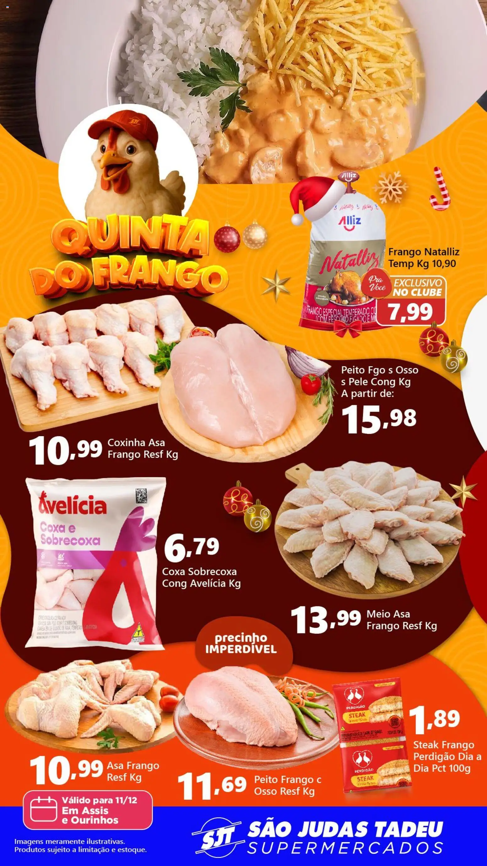 Pré-Visualização do folheto "Ofertas da semana" da loja São Judas Tadeu válido a partir de 11/12/2025