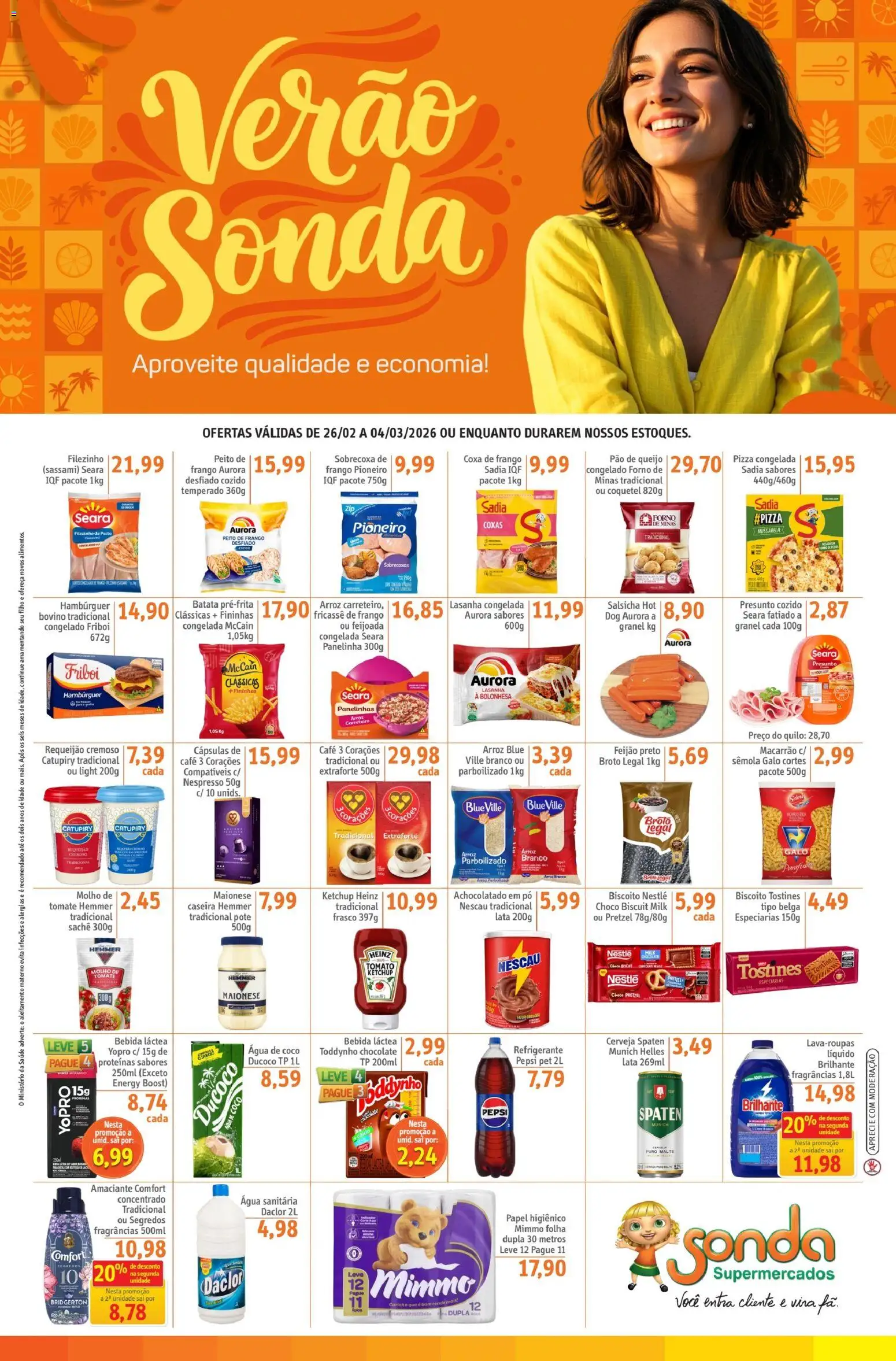 Pré-Visualização do folheto "Ofertas da semana" da loja Sonda válido a partir de 26/02/2026
