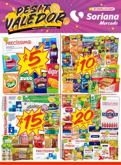 Vista previa las ofertas de la tienda Soriana - Pesito Valedor Mercado: Nay, Sin, Son desde el 12/02/2026 