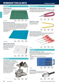 Preview of catalogue Engineering & Scientific Catalogue 2025/2026 from shop Jaycar valid 09/07/2025 | Page: 92