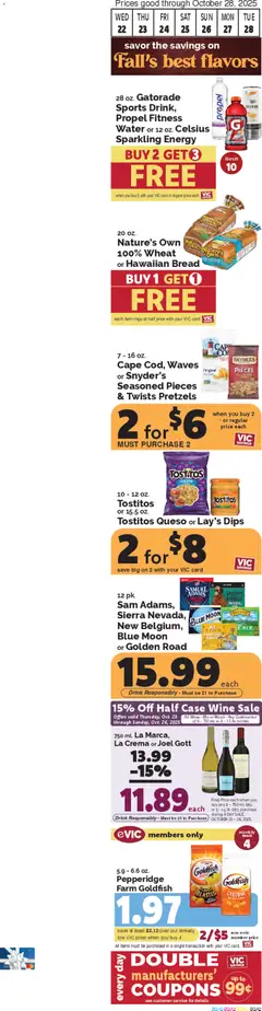 Ad Preview of Harris Teeter Weekly Ad from 10/22/2025 | Page: 2