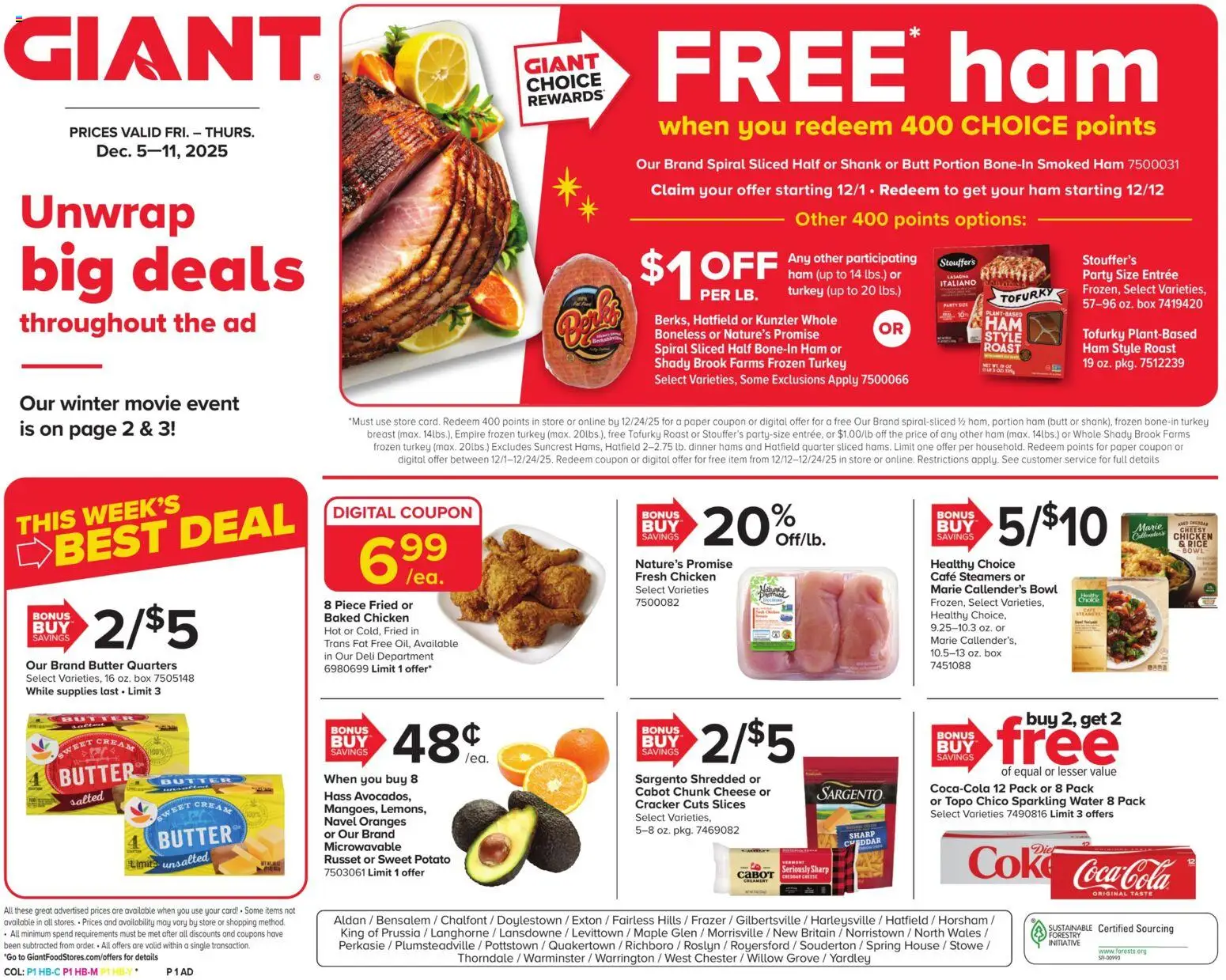 Ad Preview of Giant Weekly Ad from 12/05/2025