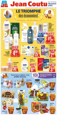 Preview of leaflet Jean Coutu circulaire from shop Jean Coutu is valid from Mar 26, 2026