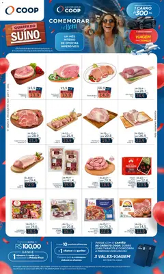 Pré-Visualização do folheto "Ofertas Quarta do Suíno" da loja Coop válido a partir de 22/10/2025