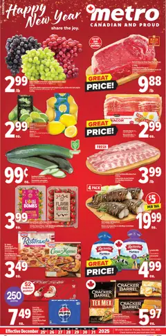 Preview of leaflet Trois-Pistoles from shop Metro is valid from Dec 25, 2025