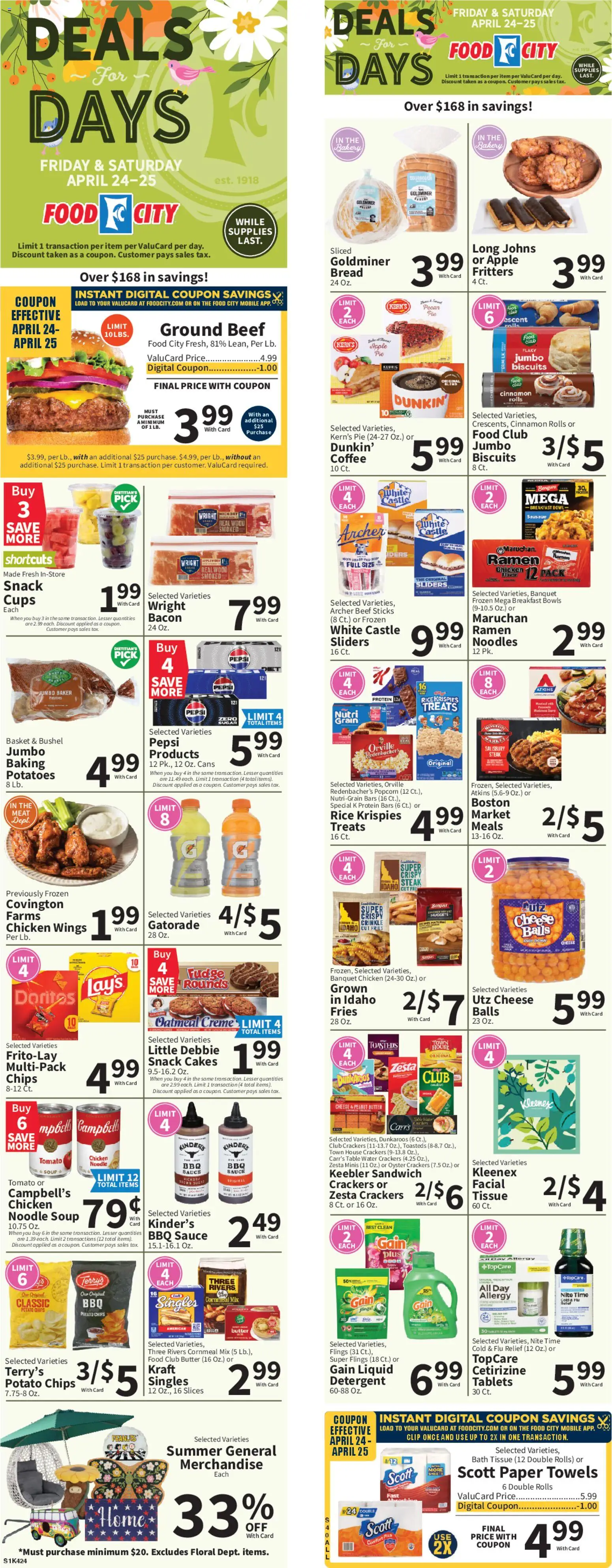 Ad Preview of Food City Food City Weekly Ad from 04/22/2026