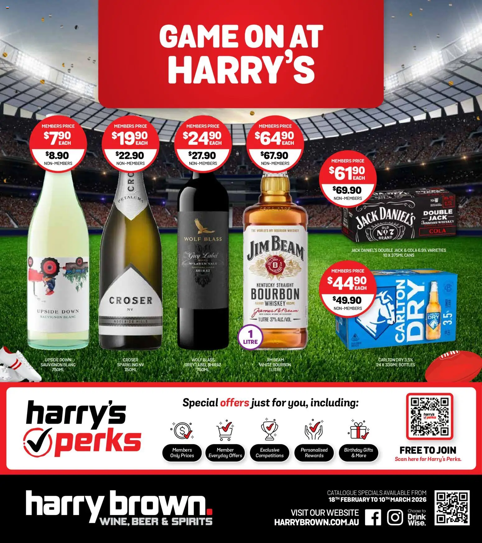 Preview of catalogue Catalogue VIC from shop Harry Brown valid 18/02/2026