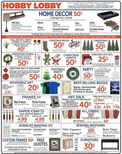 Ad Preview of Hobby Lobby Weekly Ad from 09/07/2025