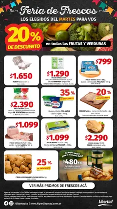 Vista previa del folleto de la tienda Hipermercado Libertad válido desde el 21/10/2025 