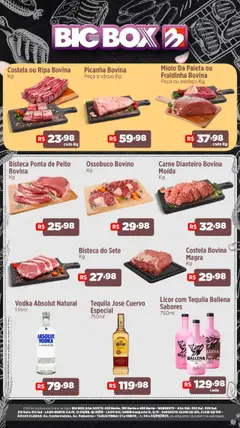 Pré-Visualização do folheto "Ofertas do Açougue" da loja Big Box válido a partir de 24/09/2025