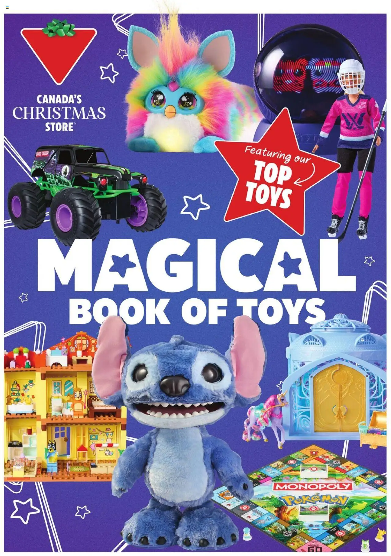 Preview of leaflet Magical Book of Toys from shop Canadian Tire is valid from Oct 02, 2025