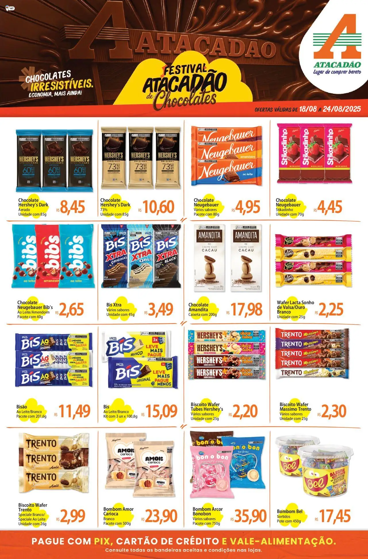 Atacadão folheto "Ofertas - MT" válido a partir de 18/08/2025 - número de página 1