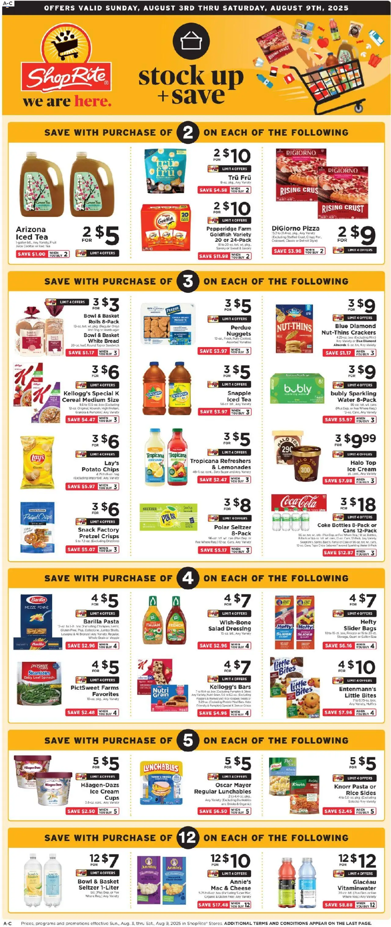 ShopRite Circular from 08/03/2025 >> Weekly Ad, flyer - Page number 1