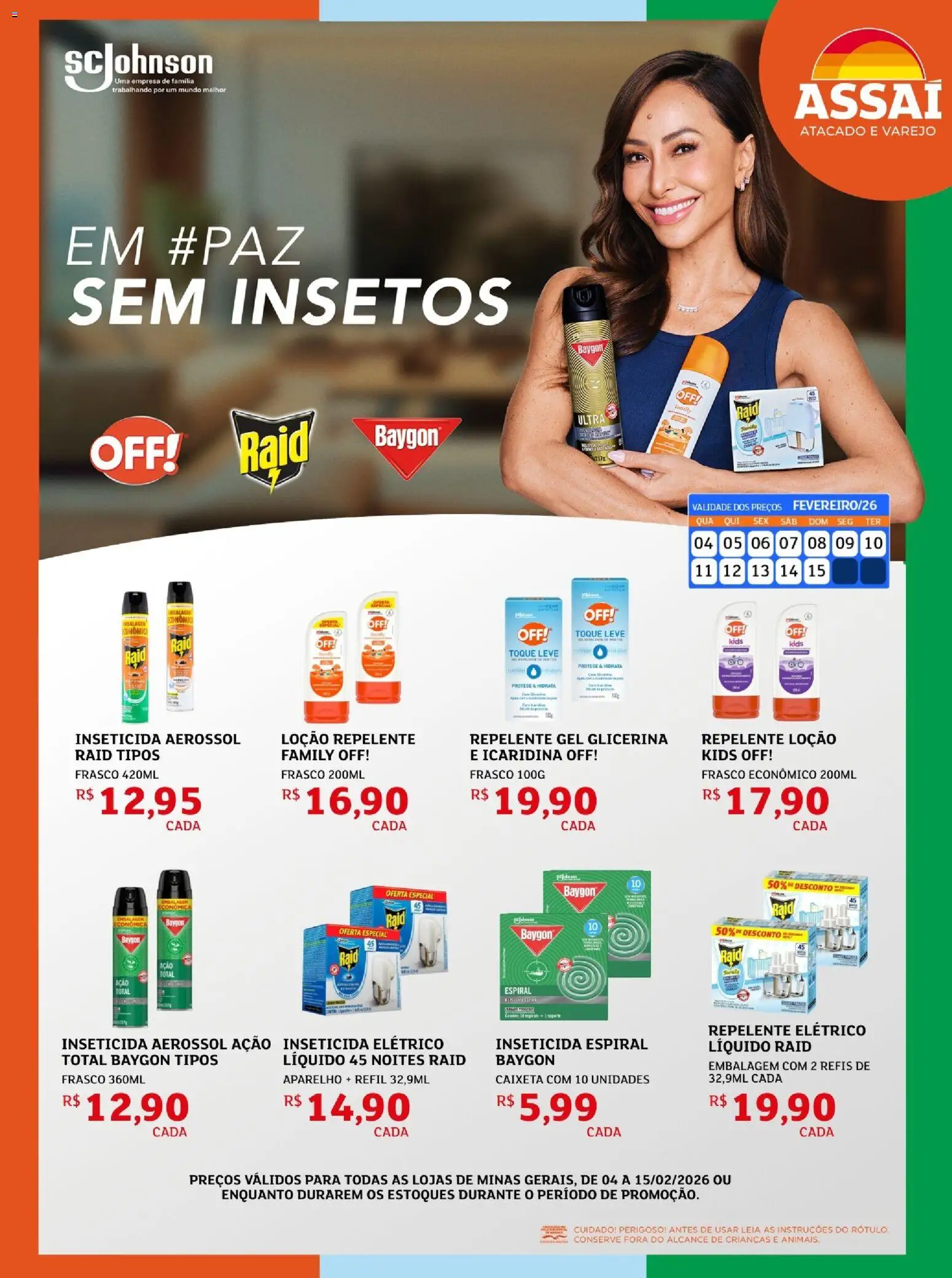 Pré-Visualização do folheto "Encarte - MG" da loja Assaí Atacadista válido a partir de 04/02/2026