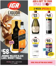 Preview of catalogue Add a Gift to your Xmas Shop 19/11 from shop Deals valid 18/11/2025