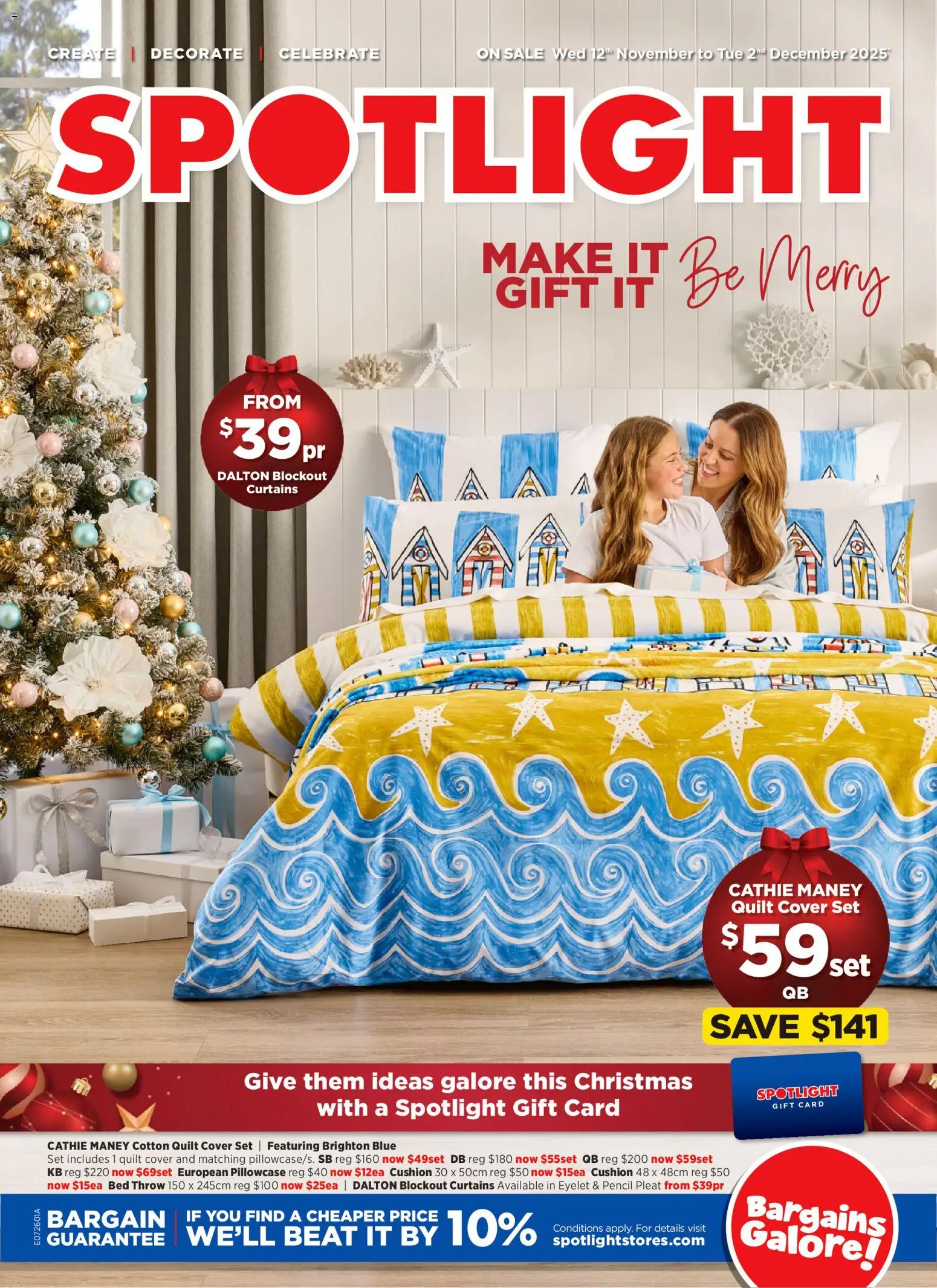 Preview of catalogue Catalogue from shop Spotlight valid 12/11/2025