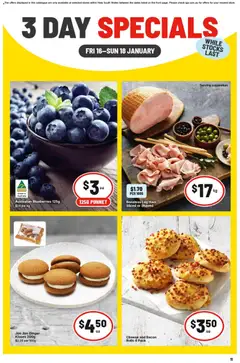 Preview of catalogue 3 Day Specials NSW from shop IGA valid 16/01/2026