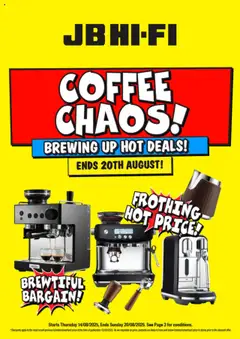 Preview of catalogue Catalogue from shop JB Hi-Fi valid 14 Aug 2025