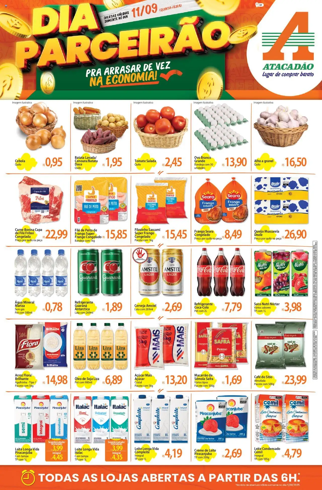 Atacadão folheto "Ofertas - DF" válido a partir de 11/09/2025 - número de página 1