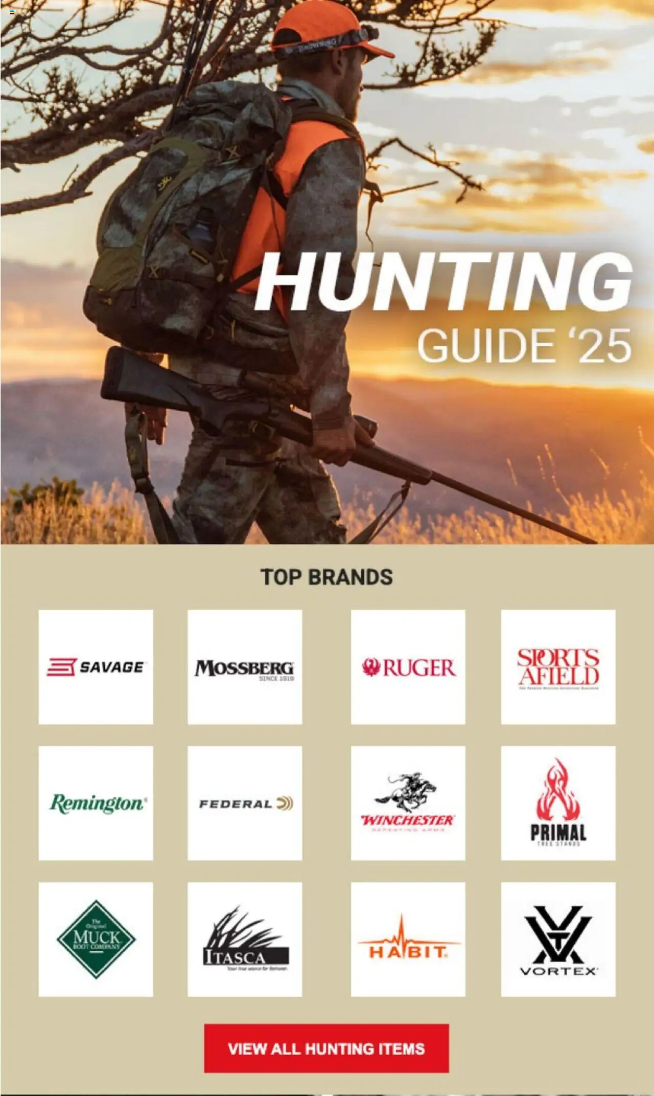 Dunham's Sports Hunting Guide from 09/18/2025 - Flyer - Page number 1
