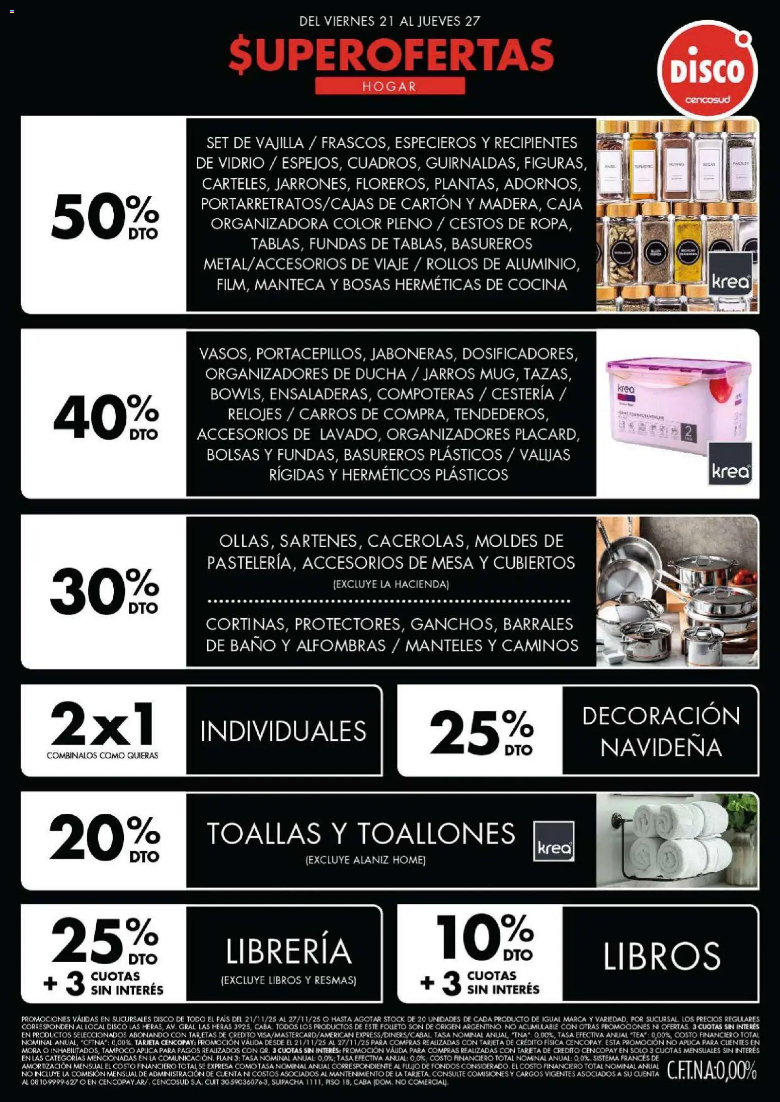 Vista previa del folleto de la tienda Disco válido desde el 21/11/2025 