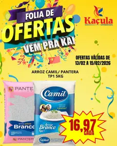 Pré-Visualização do folheto "Ofertas da semana" da loja Kaçula válido a partir de 13/02/2026