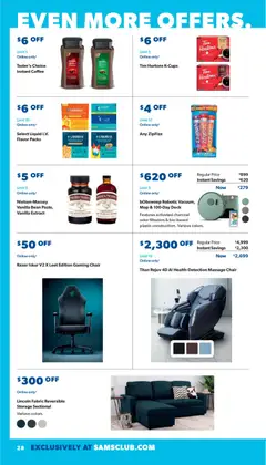 Ad Preview of Sam's Club Instant Savings Book December from 12/03/2025 | Page: 28