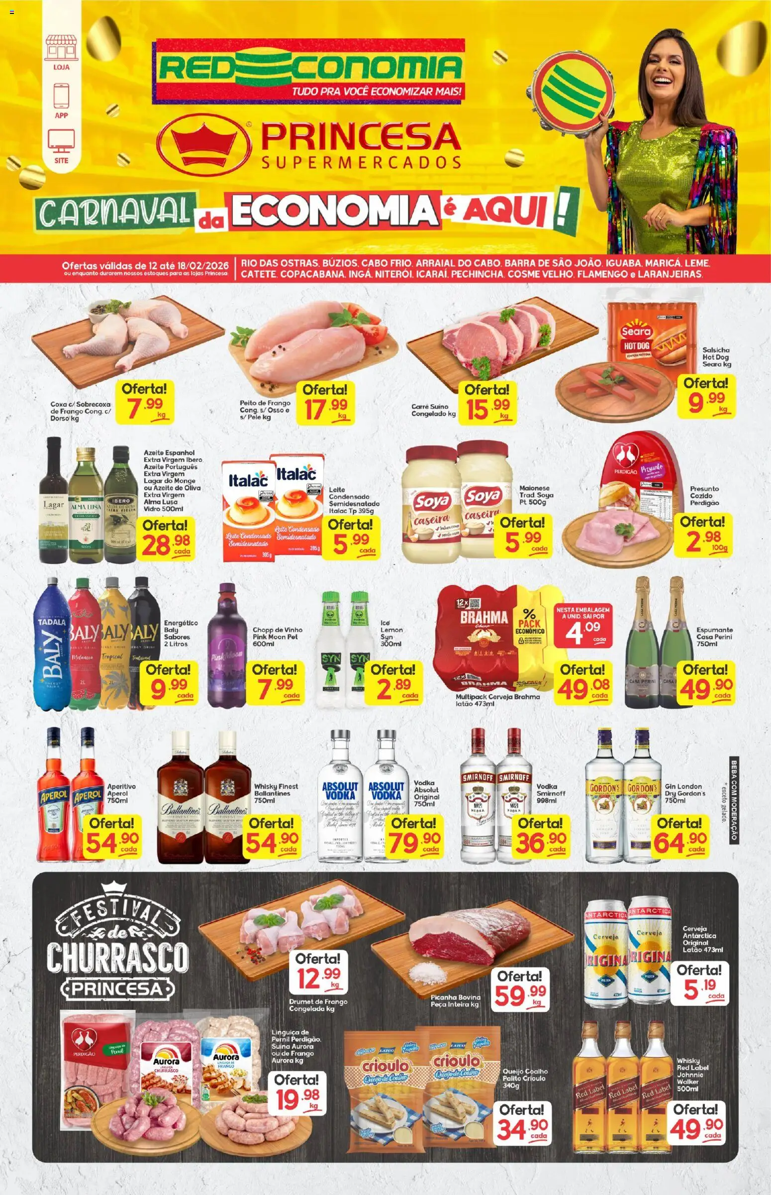 Pré-Visualização do folheto "Encarte" da loja Princesa válido a partir de 12/02/2026