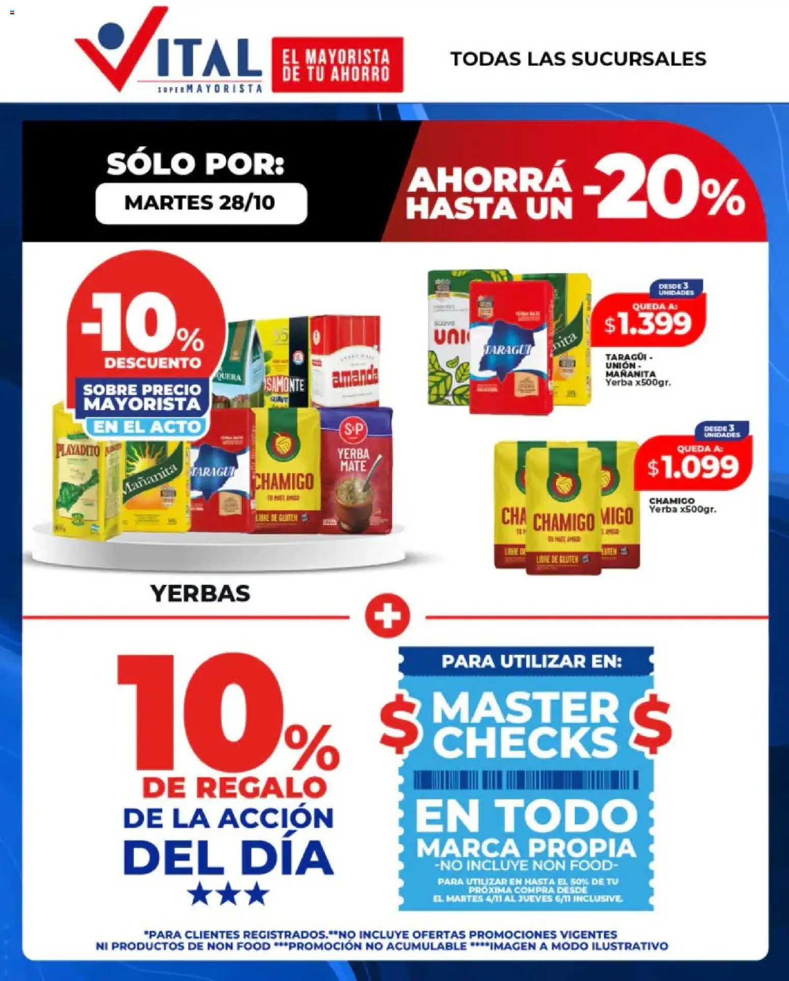 Vista previa del folleto de la tienda Vital válido desde el 28/10/2025 