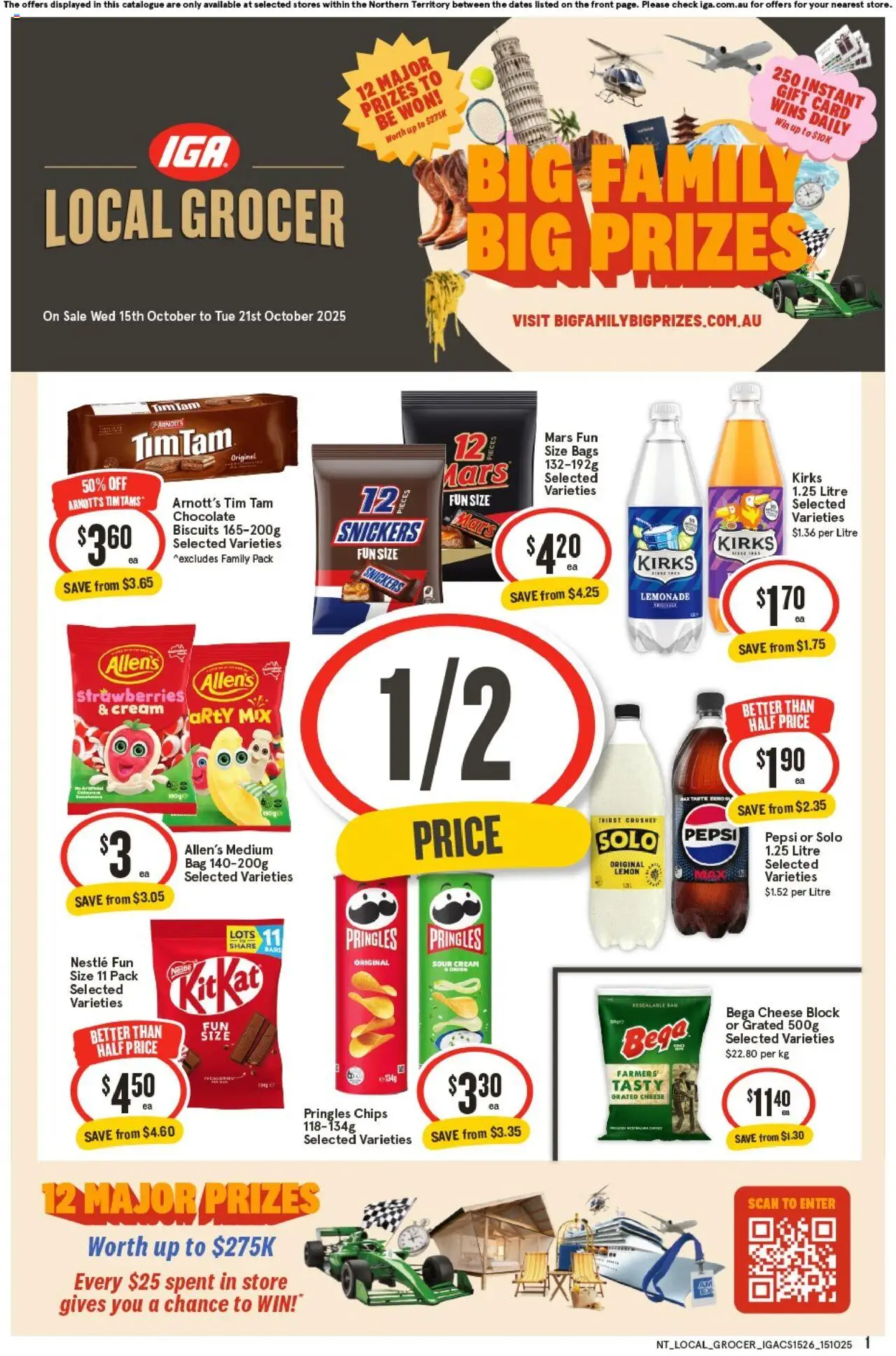 IGA catalogue valid from 15/10/2025 - page 1