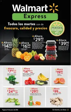 Vista previa las ofertas de la tienda Walmart Express - Folleto Ofertas desde el 13/01/2026 